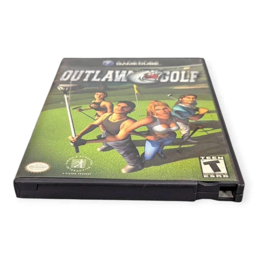Outlaw Golf Nintendo GameCube CIB Complete with Manual and Inserts 2002 DOL-GOFE